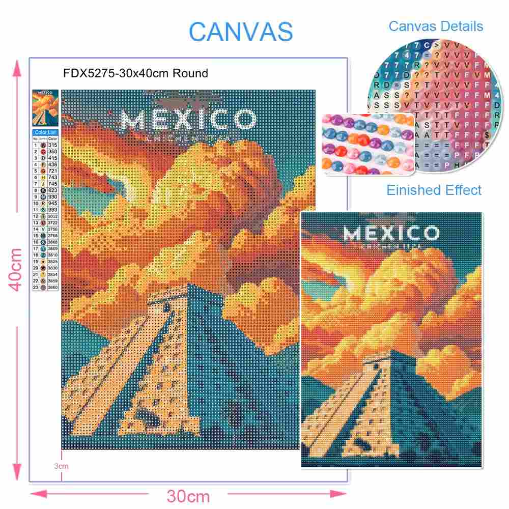 VIVID GEM Diamond Painting Juj - Photo Mosaic Print ulasan dan harga