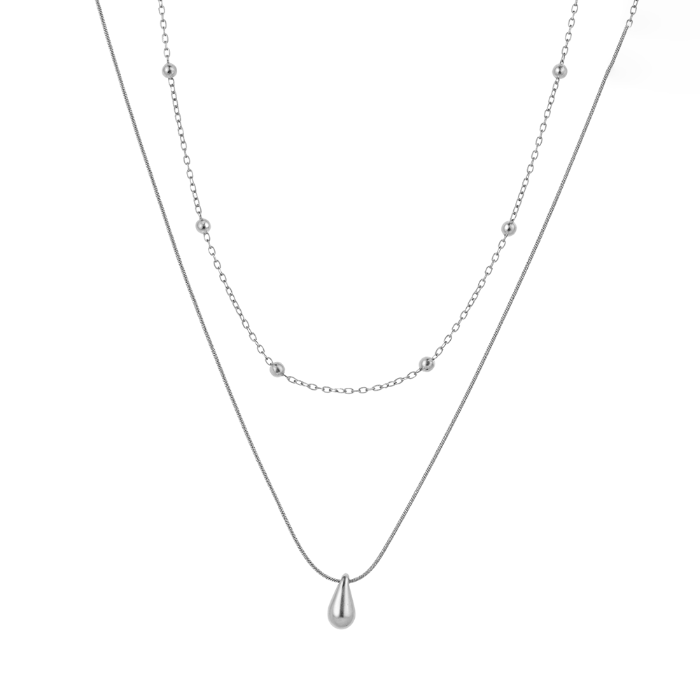 DGIDDK Stainless Steel Creativ - Birth Flower Necklace ulasan dan harga
